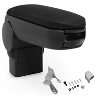 Bracciolo Centrale per Volkswagen Golf IV Bora e New Beetle - Tessuto Nero pro.tec