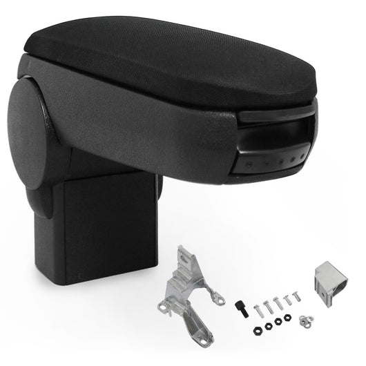 Bracciolo Centrale per Volkswagen Golf IV Bora e New Beetle - Tessuto Nero pro.tec