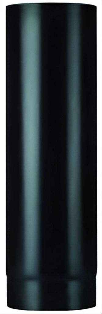 Save TUBO PER STUFA A LEGNA PORCELLANATO PLUS LIGHT Col. Nero opaco Ø cm. 12x 25