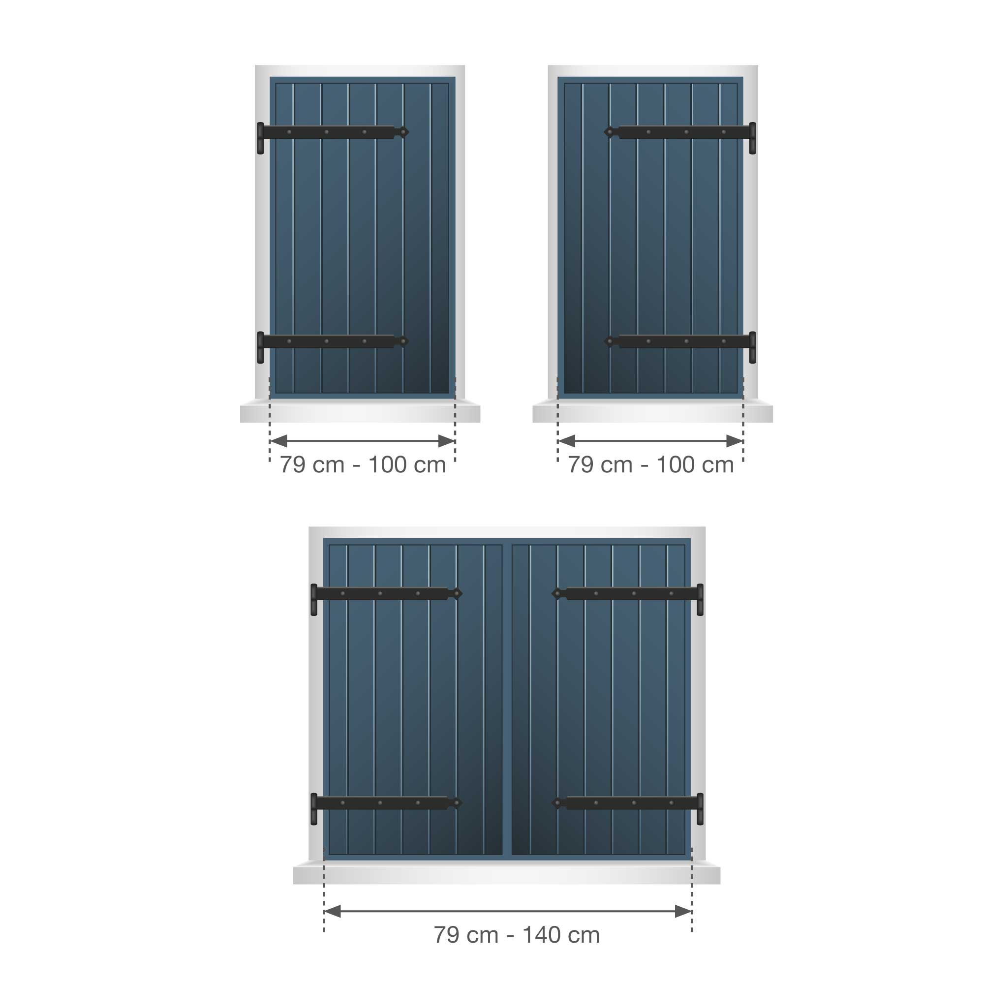 Kit da 6 Automazioni per Persiane a Battente Avidsen OPEN-W – Motorizzazione elettrica per 1 o 2 ante, con telecomando wireless 114600 x 6