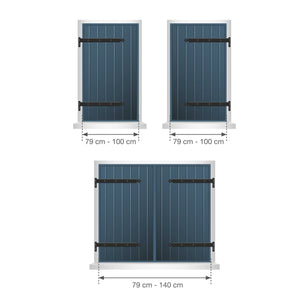 Kit da 6 Automazioni per Persiane a Battente Wi-Fi Avidsen OPEN-W con 6 x Moduli Wi-Fi 127046 – Motorizzazione elettrica per 1 o 2 ante, con telecomando wireless 114600 x 2