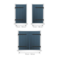 Automazione per Persiane a Battente Wi-Fi Avidsen OPEN-W con Modulo Wi-Fi 127046 – Motorizzazione elettrica per 1 o 2 ante, con telecomando wireless 114600