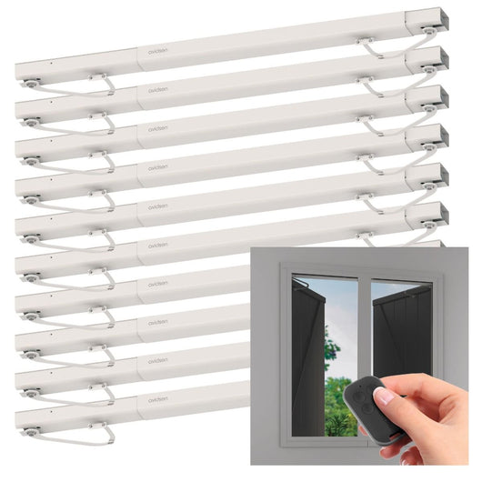 Kit da 10 Automazioni per Persiane a Battente Avidsen OPEN-W – Motorizzazione elettrica per 1 o 2 ante, con telecomando wireless 114600 x 10