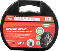 Set di 2 pezzi catene da neve - 7 millimetri gruppo 110