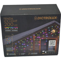 TENDA ICE LIGHT 200 LED RGB COLOR