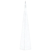 Cono di Luce LED Acrilico Decorativo Bianco Freddo 90 cm CFW8434186