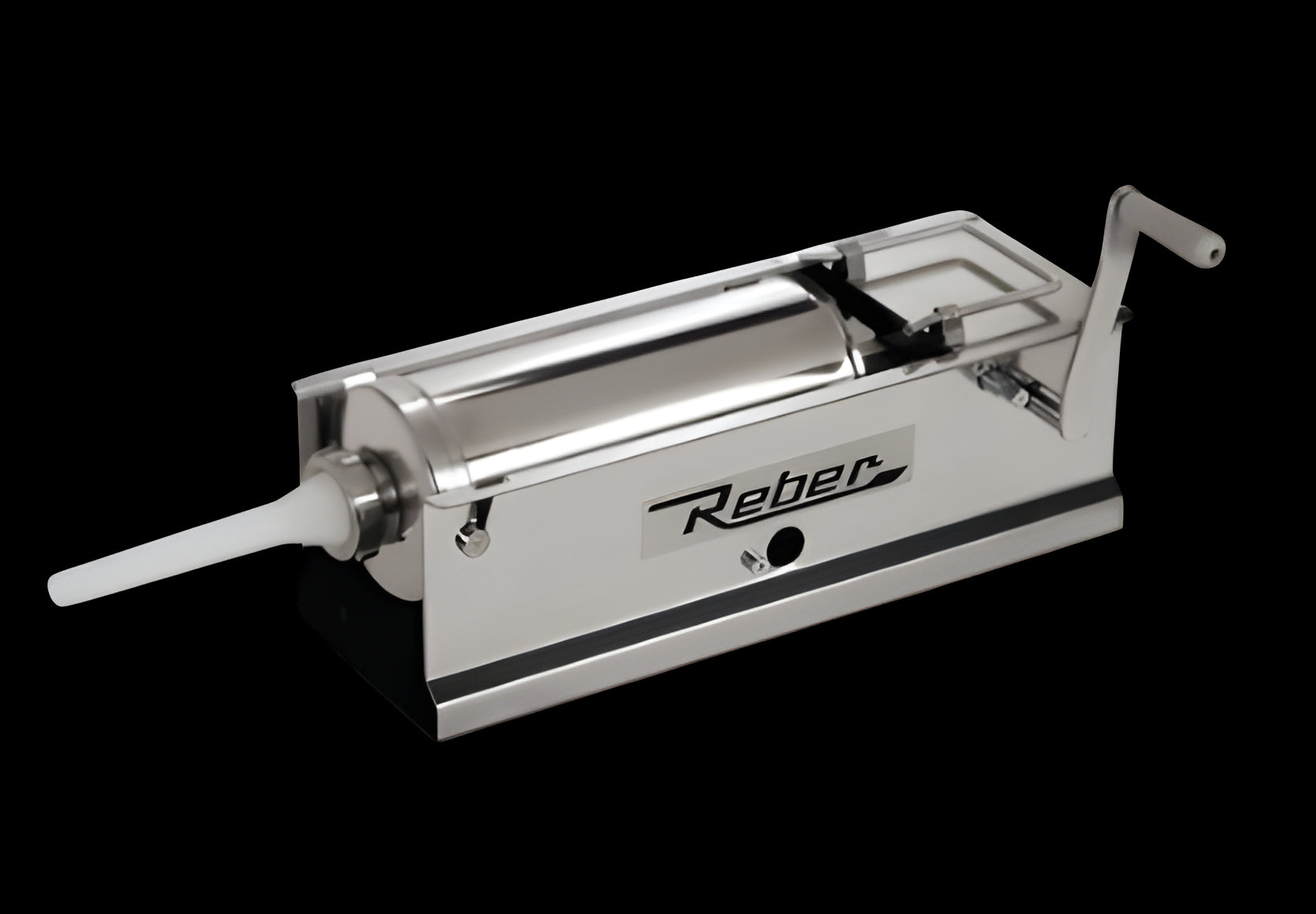 Reber Insaccatrice Manuale 2 Velocità 8kg Inox per Insaccati e Salumi