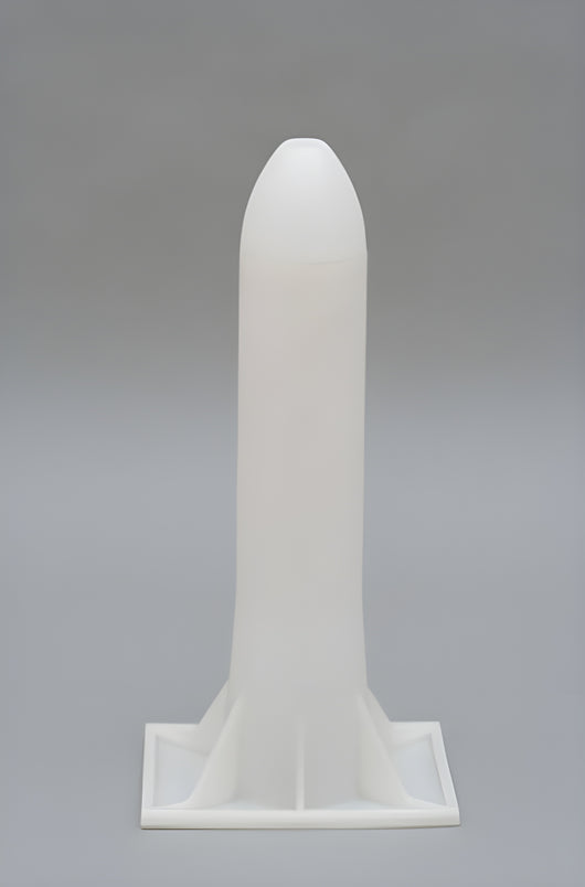 Tubi in Plastica Alimentare con Ogiva per Caricamento Rete Insaccati DIAMETRO: 125 MM