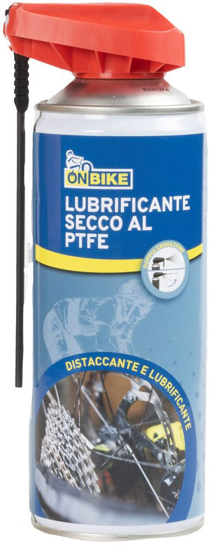 Lubrificante secco al PTFE spray 400 ml con doppio erogatore