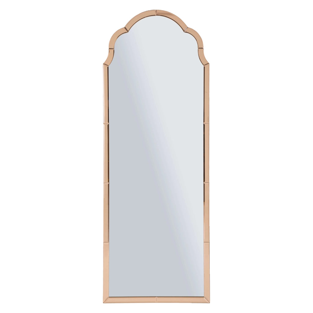 Berat, Specchio Cornice Sagomata, 55x150h cm Rosa