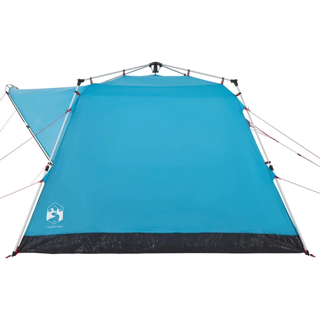 Tenda da Campeggio Cabina 4 Persone Blu a Rilascio Rapido 4004220