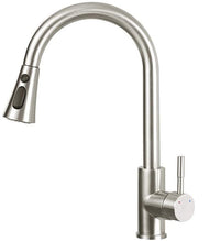 Rubinetto miscelatore acciaio inox con doccetta estraibile