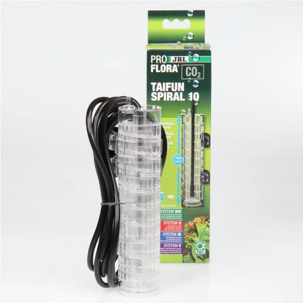 JBL CO2 Proflora Taifun Spiral 10 - Diffusore di CO2 per Acquari Fino a 400 Litri