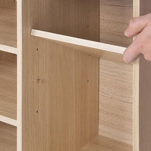 Panca Porta Oggetti Multiuso con Cuscino in Ecopelle 104 x 29.5 H 49cm Beige