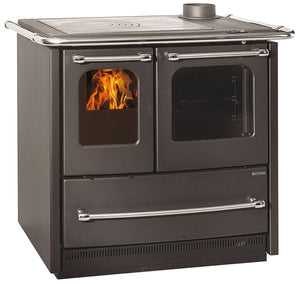 CUCINA LEGNA 7,5 KW SOVRANA EASY EVO 2.0 ANTRACITE