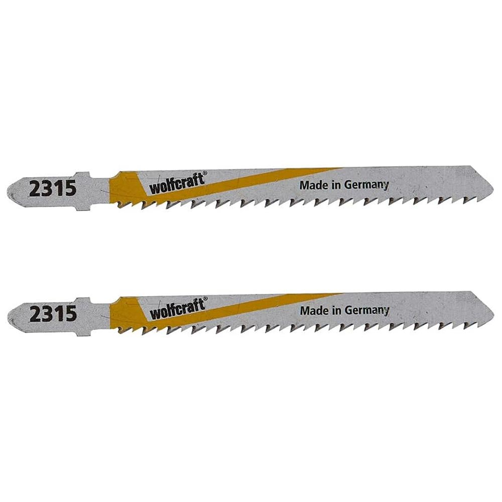 Lame Seghetti Alternativi HSS Attacco T Taglio Netto Legno Plastica Wolfcraft