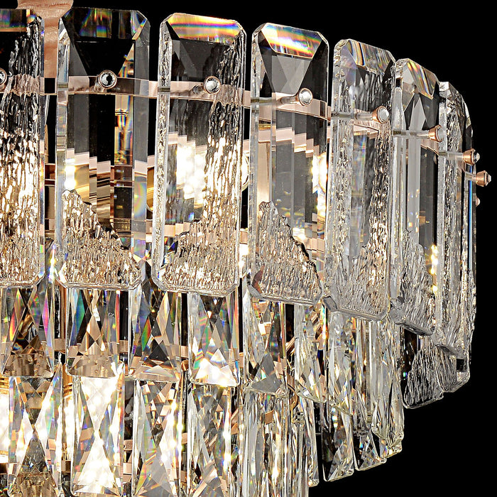 Lampada Cristal G056-cp 50cm Gold