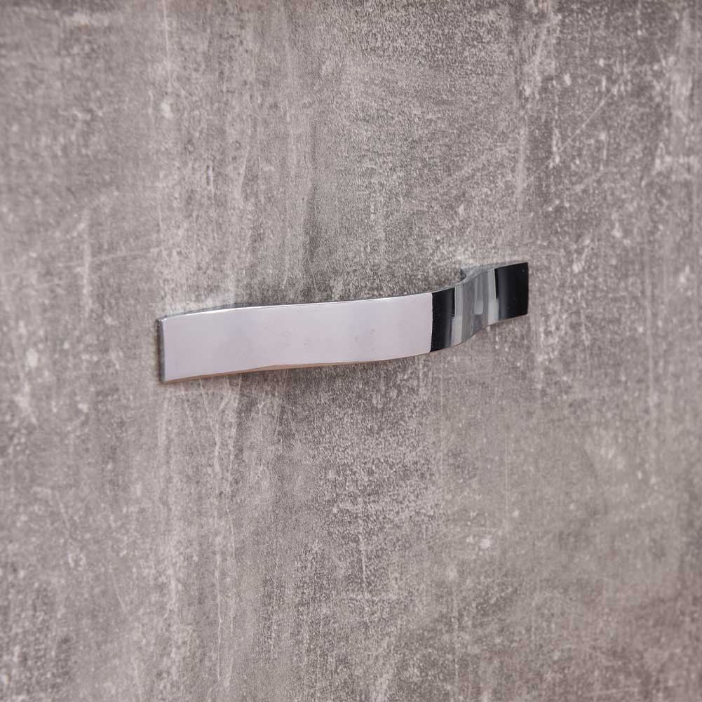 Mobile Cucina Componibile Base 1 anta Colore Grigio Cemento 40x50 H 85 cm