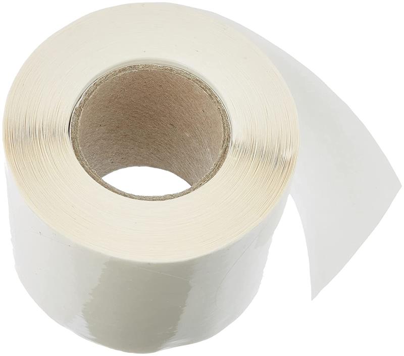 ROTOLO DA 500 ETICHETTE BOLLINI CHIUDIPACCO DA 60 MM CON COLLANTE PERMANENTE