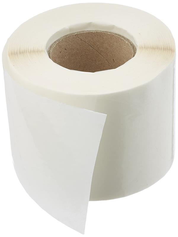 ROTOLO DA 500 ETICHETTE BOLLINI CHIUDIPACCO DA 60 MM CON COLLANTE PERMANENTE