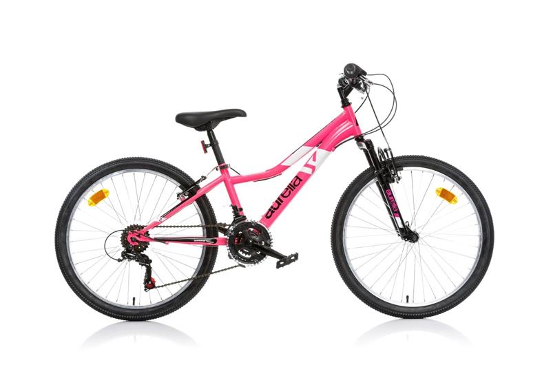 BICICLETTA AURELIA 24" IN COLORE ROSA PER DONNA