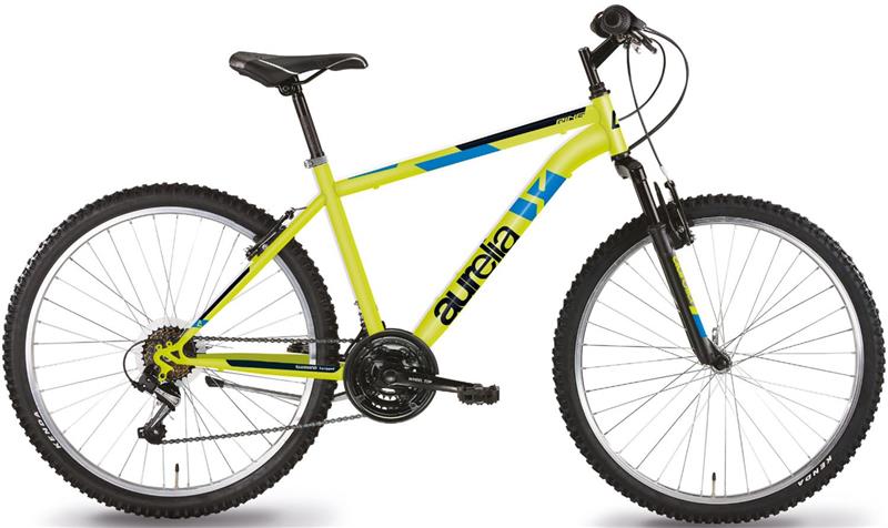 BICICLETTA AURELIA 26" IN COLORE GIALLO  PER UOMO