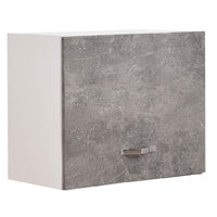 Mobile Cucina Pensile 1 Anta Componibile in Legno Colore Grigio 60x32 H49cm