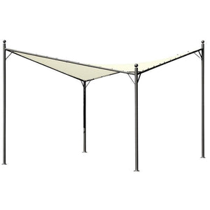 ALICANTE GAZEBO IN ACCIAIO 3,5 X 3,5 MT USATO COME NUOVO