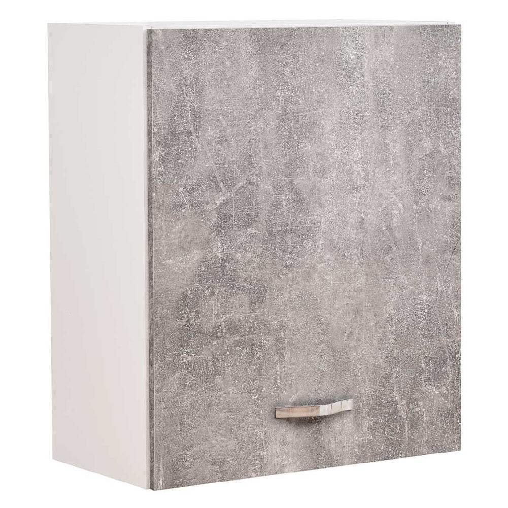 Mobile Cucina Pensile 1 Anta Componibile in Legno Colore Grigio 60x32 H72cm