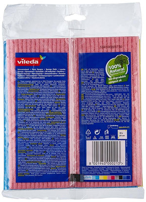 VILEDA 3 PANNI SPUGNA SUPER ASSORBENTI