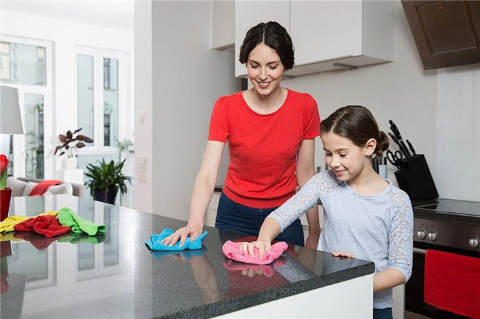 VILEDA PANNI IN MICROFIBRA IN SET DA 8 PZ COLORATI