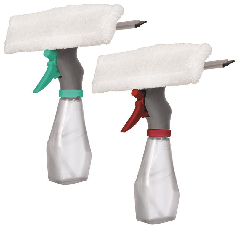 MAURY'S LAVAVETRI 3IN1 SPRUZZA PULISCE ASCIUGA CON SERBATOIO E PANNO MICROFIBRA