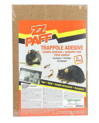 ZZ PAFF TRAPPOLE ADESIVE PER TOPI IN SET DA 2 PEZZI