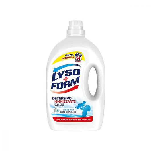 LYSOFORM LIQUIDO LAVATRICE 54 LAVAGGI CLASSICO 2,43L