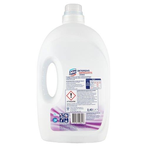 LYSOFORM LIQUIDO LAVATRICE 54 LAVAGGI LAVANDA
