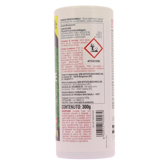 ESCA ANTIFORMICHE DURACID MICROGRANULI DA 300 GR