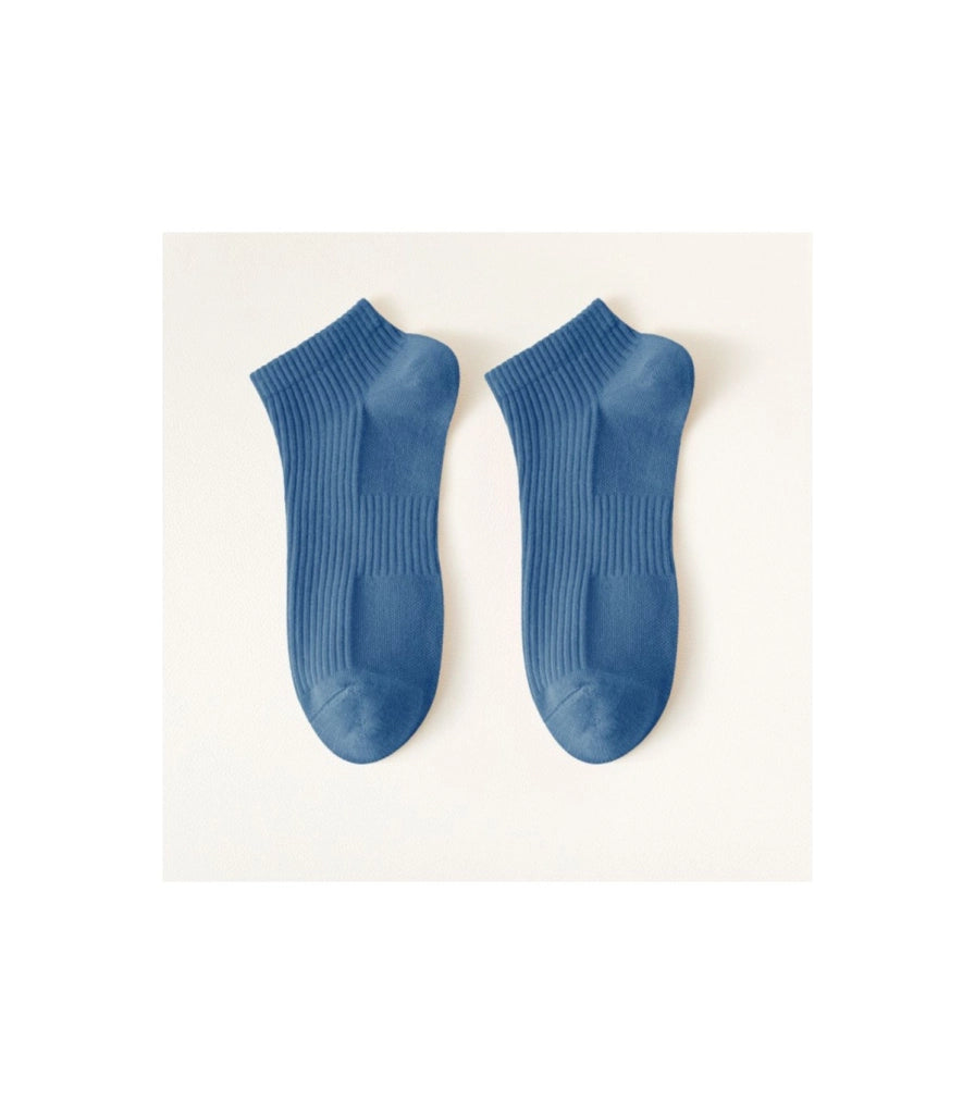 Calzini Caviglia Unisex | Cotone Costellato Traspirante di Xinjiang | Taglia Unica 35–42 EU