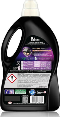 PERLANA DETERSIVO SCURI E NERI LIQUIDO PER TUTTI I CAPI PER FIBRE RINNOVATE 58 LAVAGGI