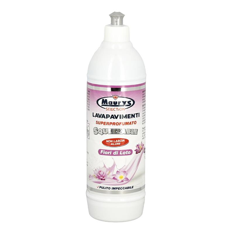 MAURY'S LAVAPAVIMENTI SUPERPROFUMATO SQUEEZABLE 750ML FIORI LOTO