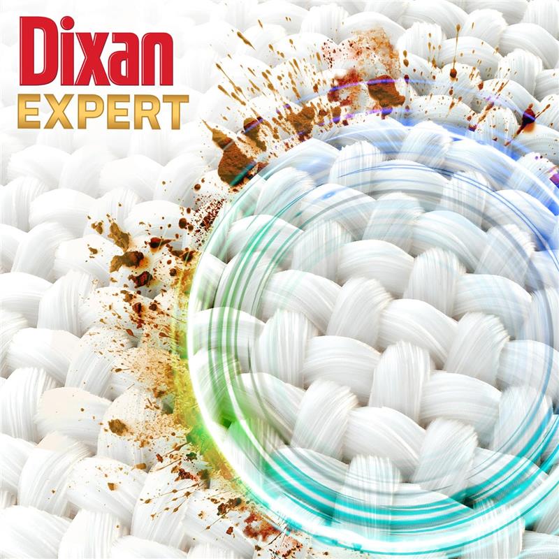 DIXAN DISCS 4IN1 EXPERT SMACCHIANTE DETERSIVO LAVATRICE 25 CAPSULE PULIZIA PROFONDA RIMUOVE LE MACCHIE DA 20°C