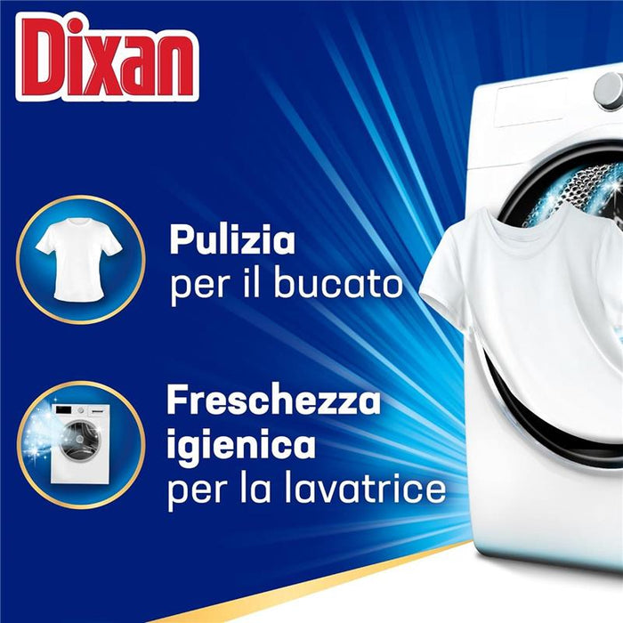 DIXAN DISCS 4 IN1 CLASSICO DETERSIVO LAVATRICE 28 LAVAGGI CAPSULE FRESCHEZZA IGIENICA PER LAVATRICE RIMUOVE LE MACCHIE DA 20°C