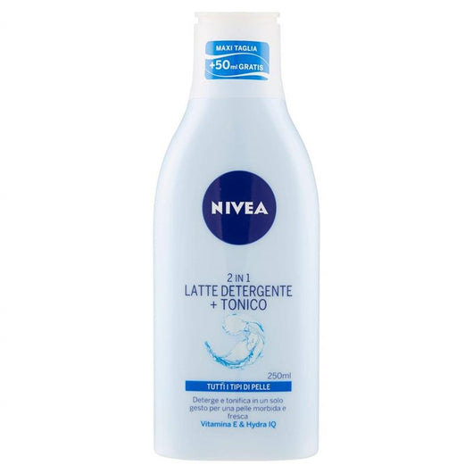 NIVEA LATTE & TONICO 2IN1 200 ML PER TUTTI I TIPI DI PELLE