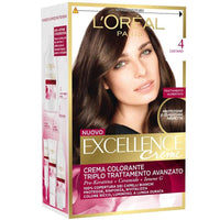 L'ORÉAL PARIS EXCELLENCE CREMA COLORANTE TRIPLO TRATTAMENTO AVANZATO 4 CASTANO