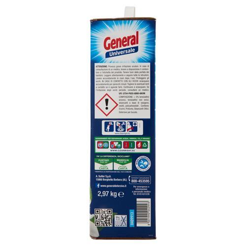 GENERAL DETERSIVO IN POLVERE FUSTINO 54MISURINI UNIVERSALE