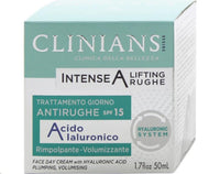 CLINIANS CREMA VISO 50 ML INTENSE ANTIRUGHE GIORNO CON ACIDO IALURONICO