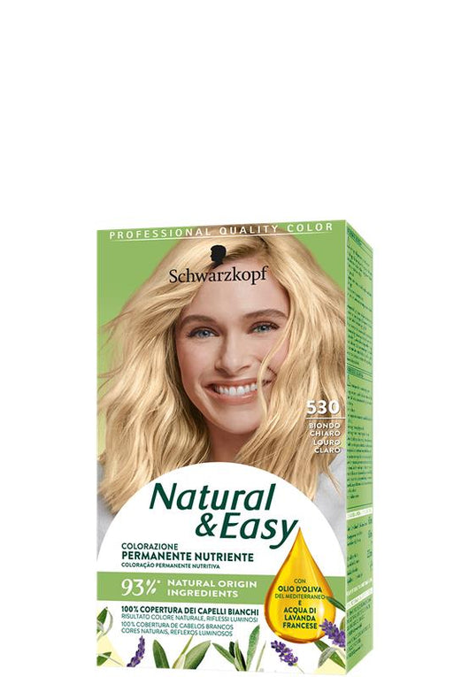 NATURAL & EASY TINTA PER CAPELLI 530 BIONDO CHIARO