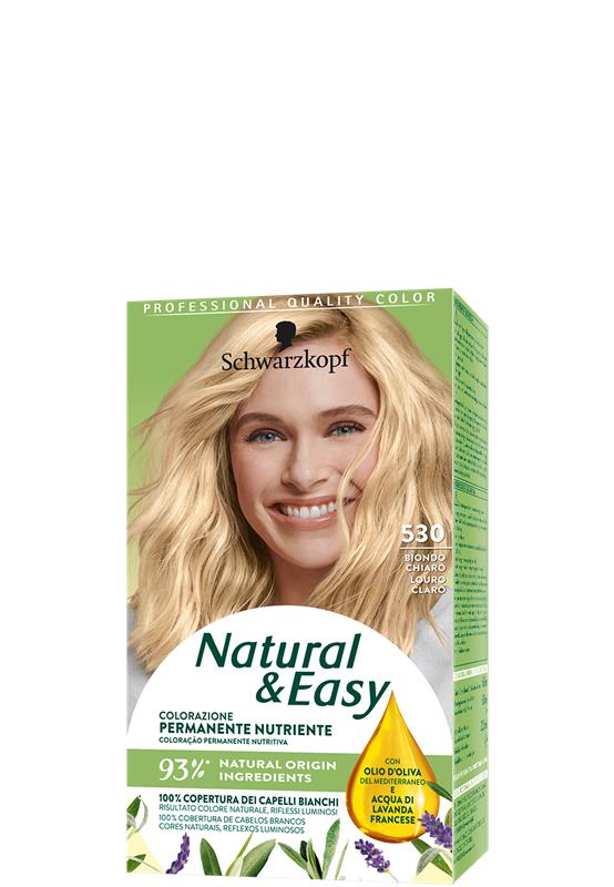 NATURAL & EASY TINTA PER CAPELLI 530 BIONDO CHIARO