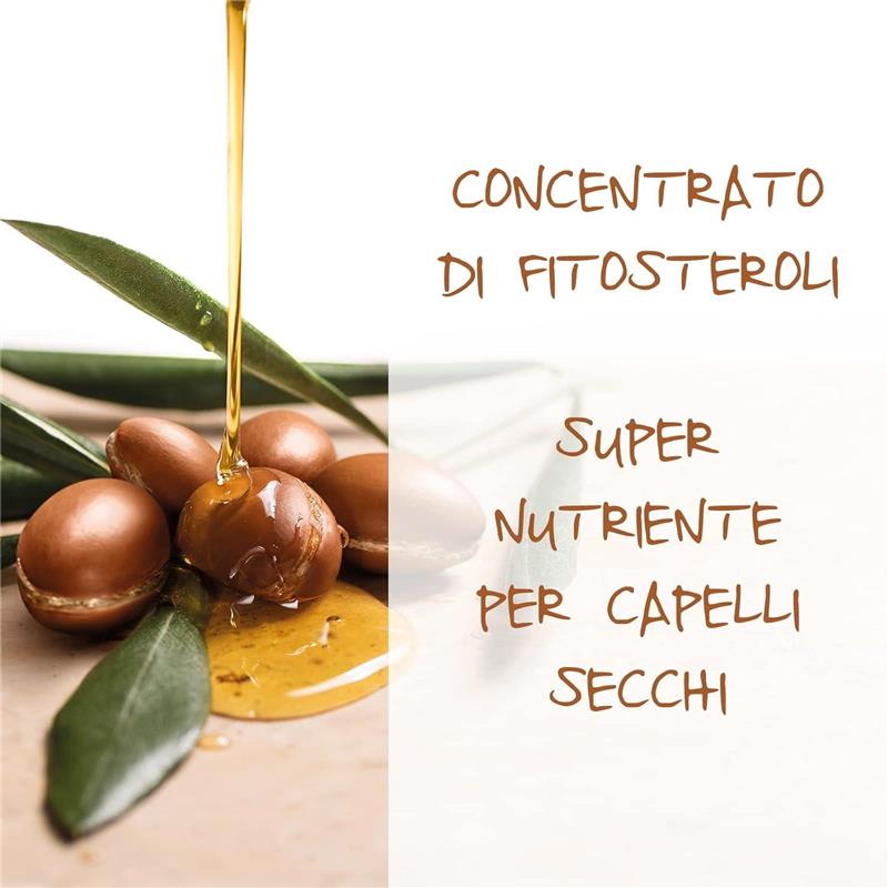 OMIA OLIO CAPELLI ECO BIO CON ARGAN DEL MAROCCO PER CAPELLI SECCHI SPENTI E FRAGILI RISTRUTTURANTE SENZA SILICONI 100 ML