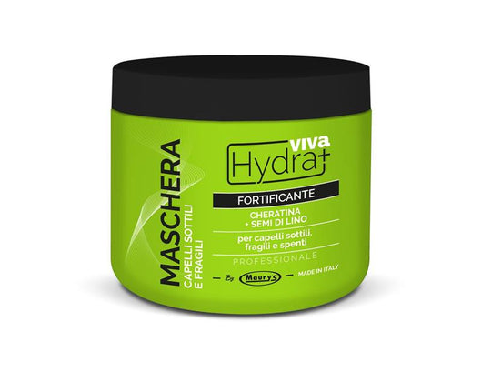 HYDRA VIVA+ MASCHERA FORTIFICANTE CON OLIO DI SEMI DI LINO E CHERATINA 500 ML
