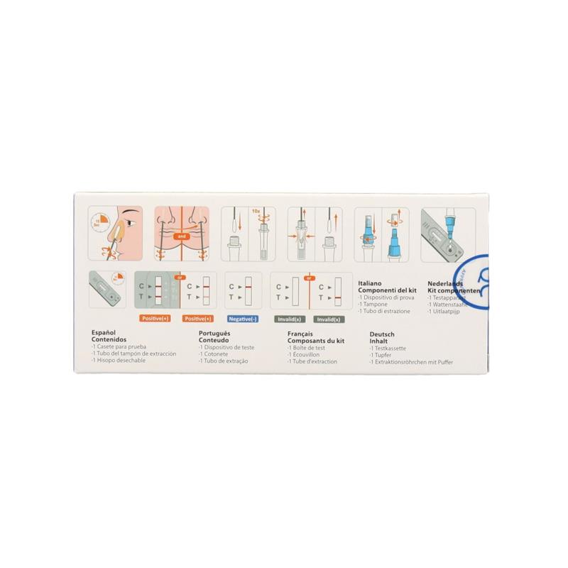 TEST TAMPONE RAPIDO NASALE ANTIGENICO FARINGEO PER COVID CERTIFICATO CE